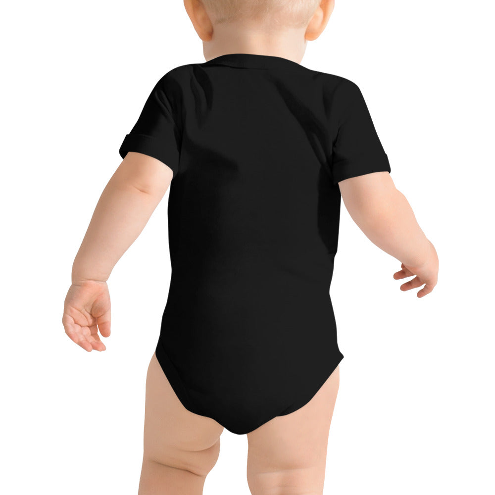 'We Will Be Strong' short sleeve baby grow/one piece